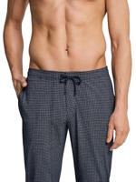 Blauwe ruitjes heren pyjamabroek Schiesser - thumbnail