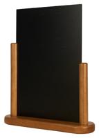 Krijtbord Securit 323x270x71mm teak hout - thumbnail