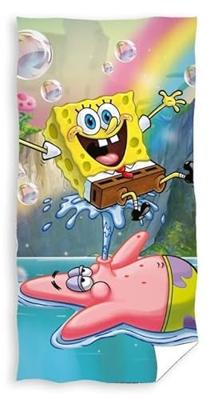 Spongebob strandlaken meerkleurig 70x140cm