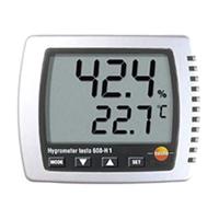 testo 608-H1 Luchtvochtigheidsmeter (hygrometer) 10 % Hrel 98 % Hrel Dauwpunt/schimmel waarschuwingsweergave - thumbnail