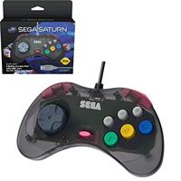 Retro-Bit - SEGA Saturn USB Controller (Slate Grey) - thumbnail