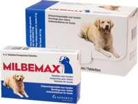 Milbemax ontworming hond vanaf 5 kilo, 4 tbl - thumbnail