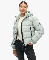 Superdry Hooded Sports Puffer Casual Winterjas Dames L/40 - thumbnail