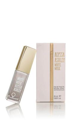 Alyssa Ashley eau de toilette spray white musk 25ml unisex - thumbnail