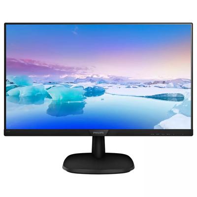 Philips 273V7QDAB - 27-inch FHD-monitor, 75 Hz, 4 ms, IPS, luidsprekers, slim beeld, smalle rand, LowBlue-modus (1920 x 1080, 250 cd/m², HDMI/VGA/DVI)