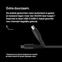 Kabel USB-C naar USB-C Belkin CAB015BT1MBK Zwart 1 m - thumbnail