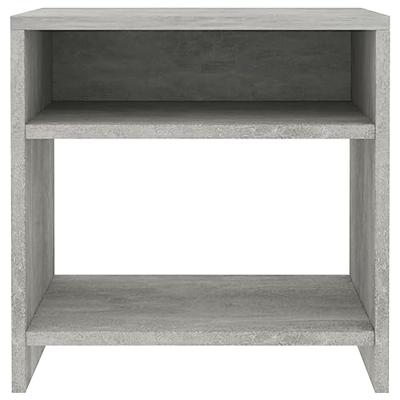 Nachtkastjes 2 st 40x30x40 cm spaanplaat betongrijs