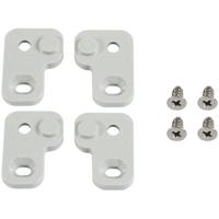 Hammond Electronics 1554FT-XY Montagevoeten Polycarbonaat Grijs (l x b x h) 53 x 38 x 14 mm 1 set(s) - thumbnail