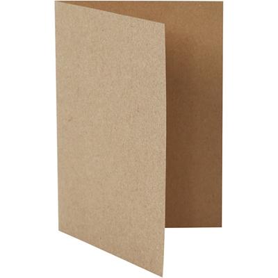 Creativ Company Kaarten naturel 10,5x15cm, 10st. - thumbnail
