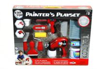 Playgo verfspuit met accessoires - thumbnail