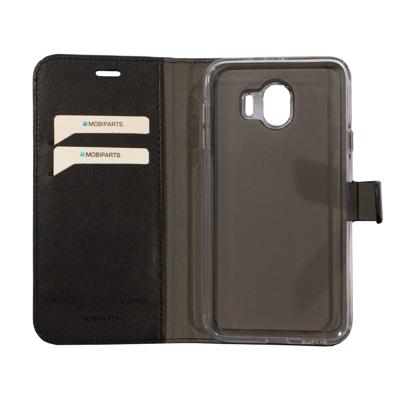 Classic Wallet Case Samsung Galaxy J4 (2018) - Smartphonehoesje - Booktype - PU leer - inclusief pashouder - zwart