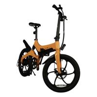Bohlt elektrische vouwfiets x200 oranje - thumbnail