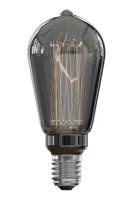 LED Glasfiber Rustic lamp 220-240V 3,5W 40lm 2000K ST64 Titanium E27 dimbaar Calex - Calex - thumbnail