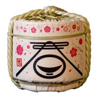 Decoratieve Sake Ton - Shumpumanmen - 63 x 63 cm - thumbnail