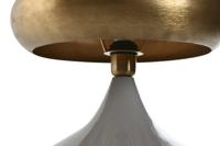 Bureaulamp Home ESPRIT Grijs Gouden Metaal 4 W 220 V 36 x 36 x 37,5 cm - thumbnail