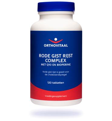 OrthoVitaal Rode gist rijst complex 120 Tabletten