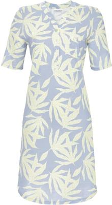 Blauw flora nachthemd Ringella Blauw flora nachthemd Ringella