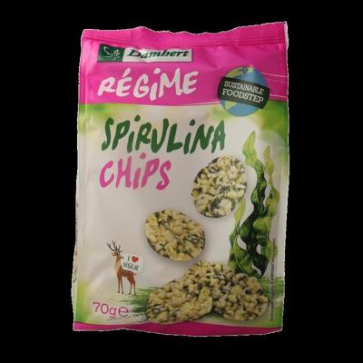 Spirulina chips