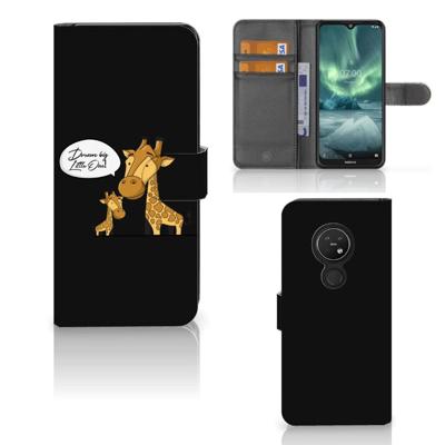 Nokia 7.2 | Nokia 6.2 Leuk Hoesje Giraffe Nokia 7.2 | Nokia 6.2 Leuk Hoesje Giraffe