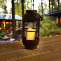 Solar led langwerpige tafel- en hanglamp matisse - thumbnail