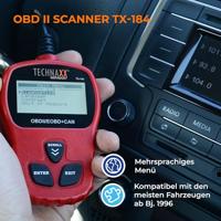 Technaxx TX-184 OBD II diagnosetool - thumbnail