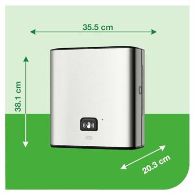 TORK 460001 Image Line Handdoekdispenser Metaal, Kunststof Zilver 1 stuk(s) TORK 460001 Image Line Handdoekdispenser Metaal, Kunststof Zilver 1 stuk(s)