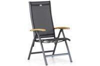 Hartman Salvatore verstelbare tuinstoel met teak armleuning - thumbnail
