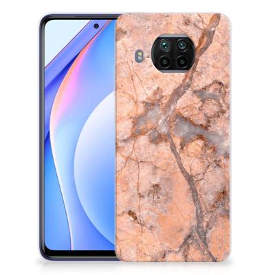 Xiaomi Mi 10T Lite | TPU | Siliconen hoesje | Marmer Oranje