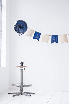 Vlaggenlijn 60 Jaar Blauw/Goud - 6 Meter
