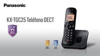 Draadloze telefoon Panasonic KX-TGC252SPS - thumbnail