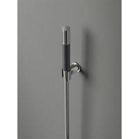 Hotbath Cobber M443 staafhanddouche met wandsteun en doucheslang 150cm messing geborsteld M443BB - thumbnail