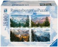 Ravensburger puzzel Kasteel in 4 seizoenen 18000 stukjes - thumbnail
