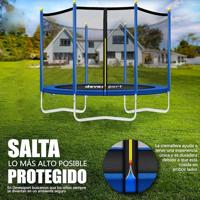 Trampolines 50 kg Blauw (182 x 172 cm) - thumbnail