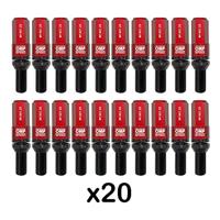 Schroevenkit OMP OMPS09971406 28 mm Rood M14 x 1,25 - thumbnail