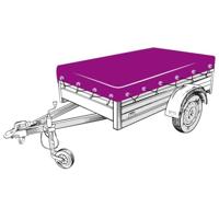 Aanhangwagennet 3x5 m HDPE zwart - thumbnail