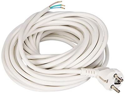 AS Schwabe 70800 Aansluitkabel Stroom Wit 10.00 m