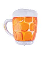 Folieballon Bierglas groot 100cm - thumbnail