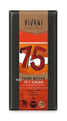 Delicate pure chocolade 75% Panama - 80 gram