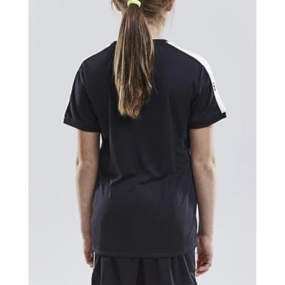 Craft 1905636 Progress Practise Tee JR - Black/White - 134/140