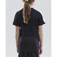 Craft 1905636 Progress Practise Tee JR - Black/White - 134/140 - thumbnail