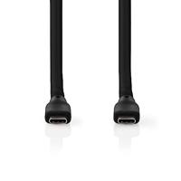 Nedis USB 3.2 Gen 2 20Gbps 240W USB Type-C 1m Zwart - thumbnail