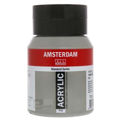 Royal Talens Amsterdam Acrylverf 500 ml - Neutraalgrijs 710