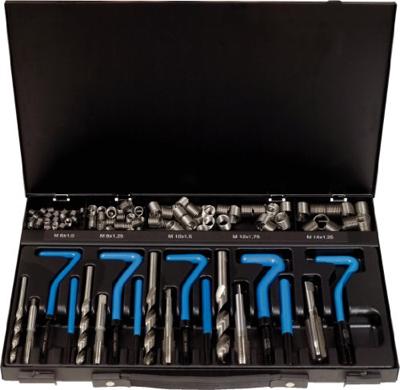 KS Tools 150.6160 Nirostaal schroefdraad-reparatieset M6-M14, 113-delig