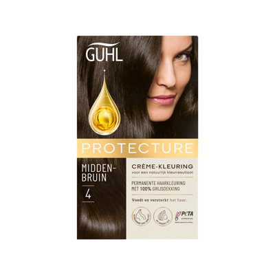 Guhl Beschermende cremekleur 4 middenbruin 1 Set