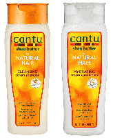 Cantu Shea Butter Cleansing Cream Shampoo 400ml + Hydrating Cream Conditioner 400ml - thumbnail