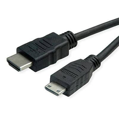 ROLINE GREEN HDMI High Speed Kabel met Ethernet, HDMI male - Mini HDMI male, 2 m ROLINE GREEN HDMI High Speed Kabel met Ethernet, HDMI male - Mini HDMI male, 2 m
