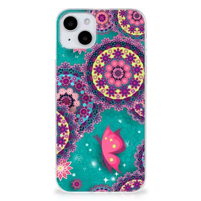 iPhone 15 | Hoesje maken | Cirkels en Vlinders iPhone 15 | Hoesje maken | Cirkels en Vlinders