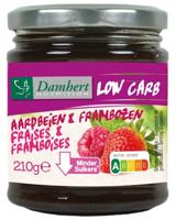 Damhert Low Carb Confituur framboos/aardbei - thumbnail