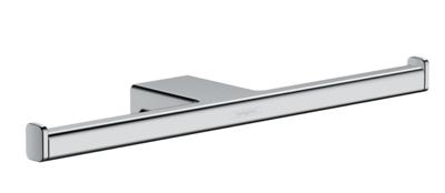 Dubbele Toiletrolhouder HansGrohe AddStoris Chroom