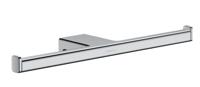 Dubbele Toiletrolhouder HansGrohe AddStoris Chroom - thumbnail